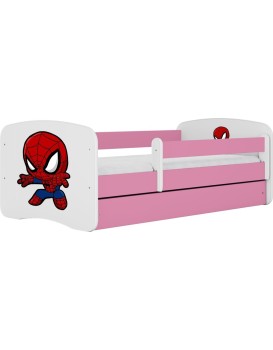 Dětská postel Babydreams superhrdina růžová