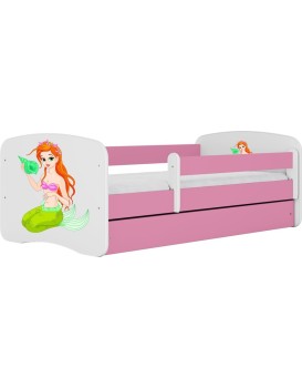 Dětská postel Babydreams mořská panna růžová