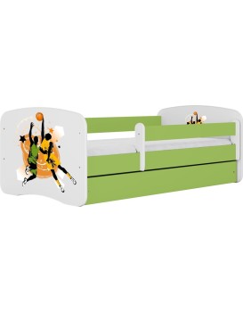 Dětská postel Babydreams basketball zelená