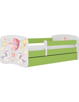 Dětská postel Babydreams balón zelená