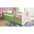 Dětská postel Babydreams balón zelená