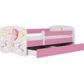 Dětská postel Babydreams balón růžová