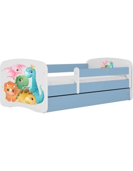 Dětská postel Babydreams dinosauři modrá