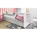 Dětská postel Babydreams kočka bílá