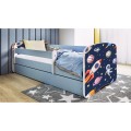 Dětská postel Babydreams vesmír modrá