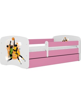 Dětská postel Babydreams basketball růžová
