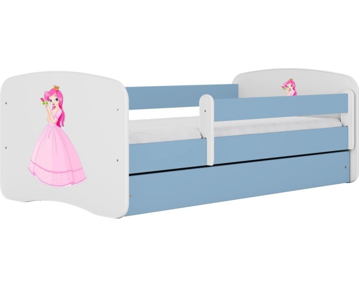 Dětská postel Babydreams princezna modrá