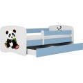Dětská postel Babydreams panda modrá