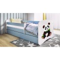 Dětská postel Babydreams panda modrá