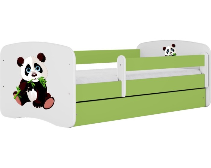 Dětská postel Babydreams panda zelená II