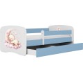 Dětská postel Babydreams medvídek modrá