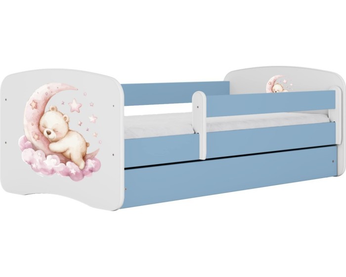 Dětská postel Babydreams medvídek modrá