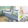 Dětská postel Babydreams mořská panna modrá