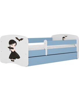 Dětská postel Babydreams temná princezna modrá
