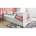 Dětská postel Babydreams tanečnice bílá