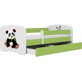 Dětská postel Babydreams panda zelená II