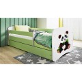 Dětská postel Babydreams panda zelená II