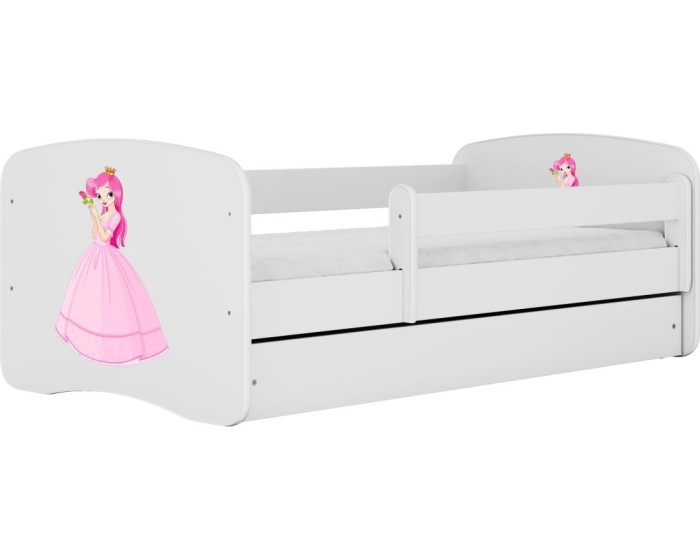 Dětská postel Babydreams princezna bílá