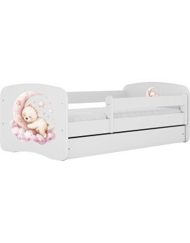 Dětská postel Babydreams medvídek bílá
