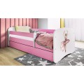 Dětská postel Babydreams tanečnice růžová