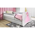 Dětská postel Babydreams princezna bílá