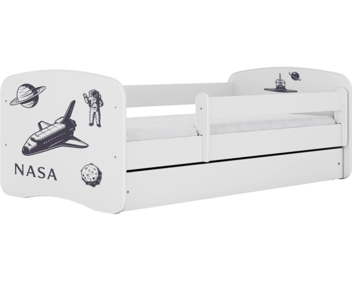 Dětská postel Babydreams Nasa bílá