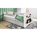 Dětská postel Babydreams panda bílá II