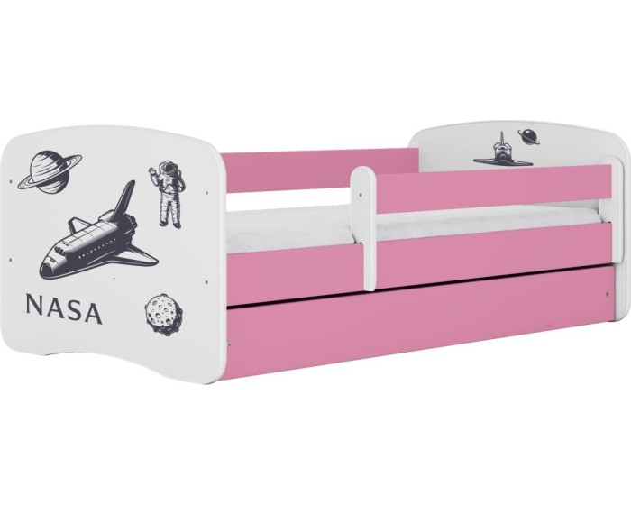 Dětská postel Babydreams Nasa růžová