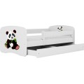 Dětská postel Babydreams panda bílá II