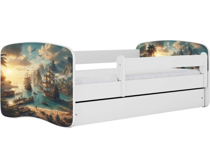 Dětská postel Babydreams loď bílá