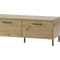 TV stolek Lucas II 25 155 cm dub Artisan/černý