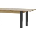 Rozkládací jídelní stůl Lucas II 40 140/210 cm dub Artisan/černý