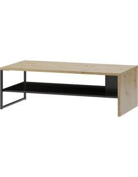 Konferenční stolek Lucas II 41 120 cm dub Artisan/černý