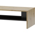 Konferenční stolek Lucas II 41 120 cm dub Artisan/černý