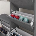 Botník s lavicí Houseland Dude retro šedý