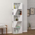 Moderní knihovna Houseland FRAME bílá