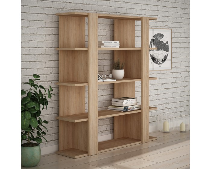 Moderní knihovna Houseland Tita dub přírodní