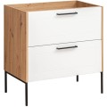 Umyvadlová skříňka Madera 820 2S dub artisan/bílá