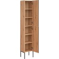 Koupelnová skříňka vysoká Madera 800 dub artisan/grafit