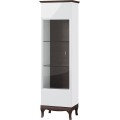 Vitrína Massimo 10 62 cm levá bílá/mocca