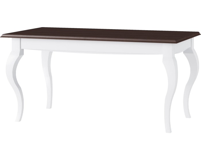 Jídelní rozkládací stůl Massimo 40 160/250 cm bílý/mocca