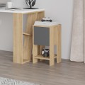 Noční stolek Houseland EMA dub přírodní/antracit