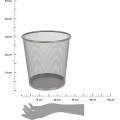 Odpadkový koš SLIMO 28 cm stříbrný