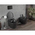 Závěsný WC set MEXEN RICO 35 cm s prkénkem v2 černý