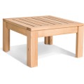 Taburet MEXICO 01 51 cm z masivu/červený