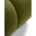 Rozkládací pohovka Milo 214 cm Now or Never 38 bouclé zelená 