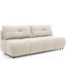 Rozkládací pohovka Milo 214 cm Now or Never 03 bouclé krémová
