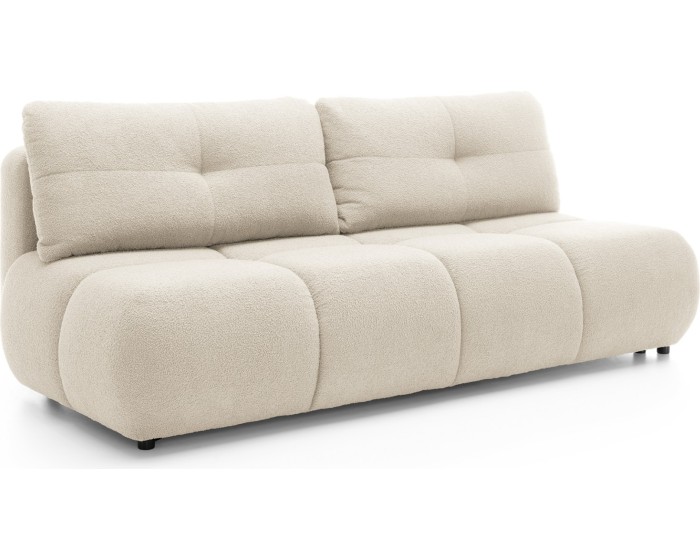 Rozkládací pohovka Milo 214 cm Now or Never 03 bouclé krémová