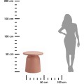 Konferenční stolek OTTO 46 cm pudrově růžový