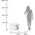 Konferenční stolek OTTO 37 cm bílý